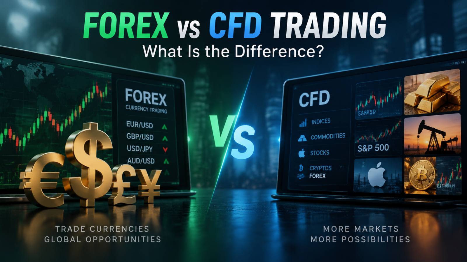 Forex vs CFD Trading: What Is the Difference?