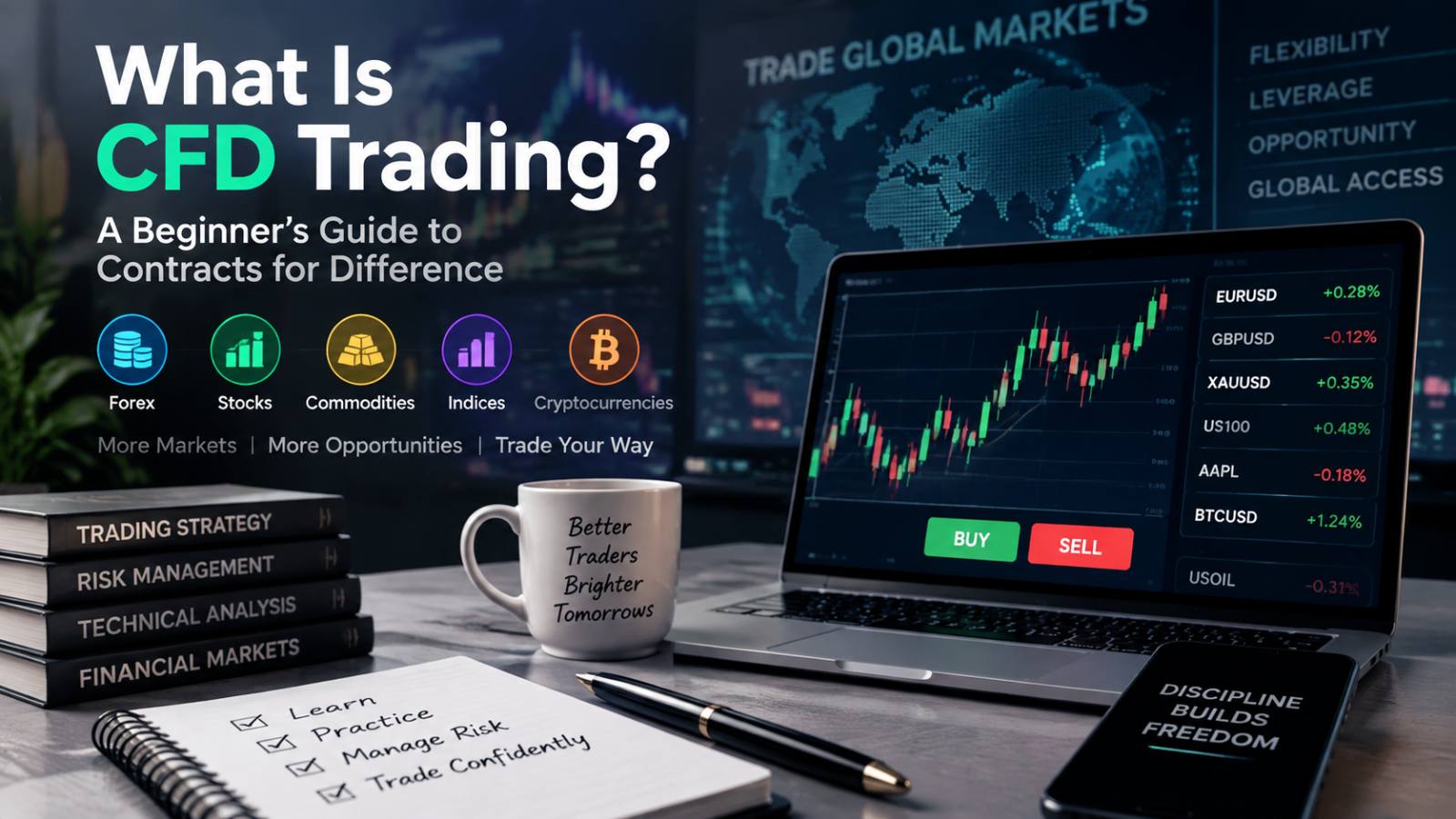 What Is CFD Trading? A Beginner’s Guide to Contracts for Difference